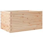 vidaXL Jardinieră de grădină, 90x60x45,5 cm, lemn masiv de pin vidaXL Jardinieră de grădină, 90x60x45,5 cm, lemn masiv de pin