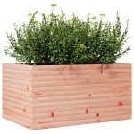 vidaXL Jardinieră de grădină, 90x60x45,5 cm, lemn masiv Douglas
