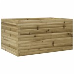 vidaXL Jardinieră de grădină, 90x60x45,5 cm, lemn de pin impregnat vidaXL Jardinieră de grădină, 90x60x45,5 cm, lemn de pin impregnat