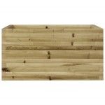 vidaXL Jardinieră de grădină, 90x60x45,5 cm, lemn de pin impregnat vidaXL Jardinieră de grădină, 90x60x45,5 cm, lemn de pin impregnat