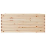 vidaXL Jardinieră de grădină, 110x60x45,5 cm, lemn masiv de pin