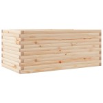 vidaXL Jardinieră de grădină, 110x60x45,5 cm, lemn masiv de pin