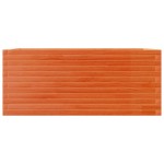 vidaXL Jardinieră grădină, maro ceruit, 110x60x45,5 cm, lemn masiv pin vidaXL Jardinieră grădină, maro ceruit, 110x60x45,5 cm, lemn masiv pin