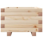 vidaXL Jardinieră de grădină, 40x40x26,5 cm, lemn masiv de pin vidaXL Jardinieră de grădină, 40x40x26,5 cm, lemn masiv de pin
