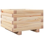vidaXL Jardinieră de grădină, 40x40x26,5 cm, lemn masiv de pin vidaXL Jardinieră de grădină, 40x40x26,5 cm, lemn masiv de pin