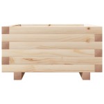 vidaXL Jardinieră de grădină, 50x50x26,5 cm, lemn masiv de pin