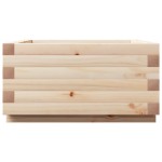 vidaXL Jardinieră de grădină, 50x50x26,5 cm, lemn masiv de pin