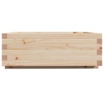 vidaXL Jardinieră de grădină, 70x70x26,5 cm, lemn masiv de pin vidaXL Jardinieră de grădină, 70x70x26,5 cm, lemn masiv de pin