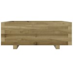 vidaXL Jardinieră de grădină, 70x70x26,5 cm, lemn de pin impregnat vidaXL Jardinieră de grădină, 70x70x26,5 cm, lemn de pin impregnat