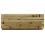 vidaXL Jardinieră de grădină, 70x70x26,5 cm, lemn de pin impregnat vidaXL Jardinieră de grădină, 70x70x26,5 cm, lemn de pin impregnat