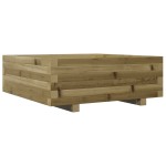 vidaXL Jardinieră de grădină, 70x70x26,5 cm, lemn de pin impregnat vidaXL Jardinieră de grădină, 70x70x26,5 cm, lemn de pin impregnat