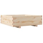 vidaXL Jardinieră de grădină, 80x80x26,5 cm, lemn masiv de pin