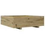 vidaXL Jardinieră de grădină, 80x80x26,5 cm, lemn de pin impregnat vidaXL Jardinieră de grădină, 80x80x26,5 cm, lemn de pin impregnat