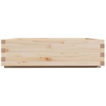 vidaXL Jardinieră de grădină, 90x90x26,5 cm, lemn masiv de pin vidaXL Jardinieră de grădină, 90x90x26,5 cm, lemn masiv de pin