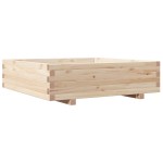vidaXL Jardinieră de grădină, 90x90x26,5 cm, lemn masiv de pin vidaXL Jardinieră de grădină, 90x90x26,5 cm, lemn masiv de pin