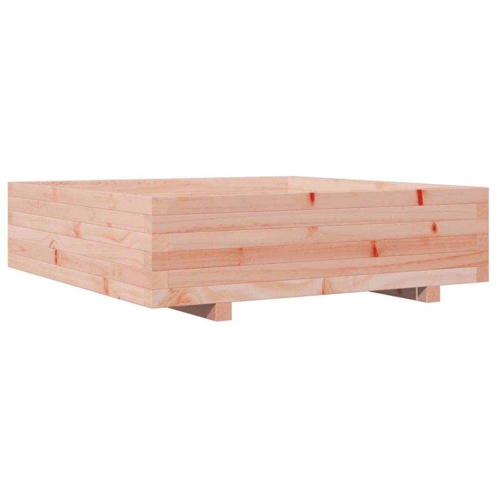 vidaXL Jardinieră de grădină, 90x90x26,5 cm, lemn masiv Douglas