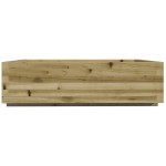 vidaXL Jardinieră de grădină, 90x90x26,5 cm, lemn de pin impregnat vidaXL Jardinieră de grădină, 90x90x26,5 cm, lemn de pin impregnat