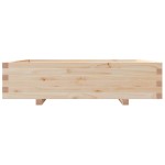 vidaXL Jardinieră de grădină, 100x100x26,5 cm, lemn masiv de pin vidaXL Jardinieră de grădină, 100x100x26,5 cm, lemn masiv de pin