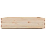 vidaXL Jardinieră de grădină, 100x100x26,5 cm, lemn masiv de pin vidaXL Jardinieră de grădină, 100x100x26,5 cm, lemn masiv de pin