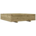 vidaXL Jardinieră de grădină, 100x100x26,5 cm, lemn de pin impregnat vidaXL Jardinieră de grădină, 100x100x26,5 cm, lemn de pin impregnat