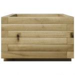 vidaXL Jardinieră de grădină, 70x40x26,5 cm, lemn de pin impregnat vidaXL Jardinieră de grădină, 70x40x26,5 cm, lemn de pin impregnat