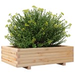 vidaXL Jardinieră de grădină, 90x60x26,5 cm, lemn masiv de pin vidaXL Jardinieră de grădină, 90x60x26,5 cm, lemn masiv de pin