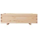 vidaXL Jardinieră de grădină, 90x60x26,5 cm, lemn masiv de pin vidaXL Jardinieră de grădină, 90x60x26,5 cm, lemn masiv de pin
