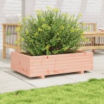 vidaXL Jardinieră de grădină, 90x60x26,5 cm, lemn masiv Douglas vidaXL Jardinieră de grădină, 90x60x26,5 cm, lemn masiv Douglas
