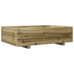 vidaXL Jardinieră de grădină, 90x60x26,5 cm, lemn de pin impregnat vidaXL Jardinieră de grădină, 90x60x26,5 cm, lemn de pin impregnat