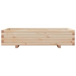vidaXL Jardinieră de grădină, 110x60x26,5 cm, lemn masiv de pin
