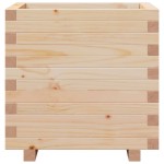 vidaXL Jardinieră de grădină, 50x50x49,5 cm, lemn masiv de pin vidaXL Jardinieră de grădină, 50x50x49,5 cm, lemn masiv de pin