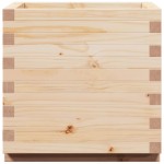 vidaXL Jardinieră de grădină, 50x50x49,5 cm, lemn masiv de pin vidaXL Jardinieră de grădină, 50x50x49,5 cm, lemn masiv de pin
