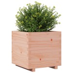 vidaXL Jardinieră de grădină, 50x50x49,5 cm, lemn masiv Douglas vidaXL Jardinieră de grădină, 50x50x49,5 cm, lemn masiv Douglas