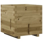 vidaXL Jardinieră de grădină, 50x50x49,5 cm, lemn de pin impregnat vidaXL Jardinieră de grădină, 50x50x49,5 cm, lemn de pin impregnat