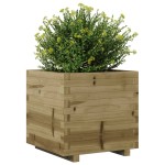 vidaXL Jardinieră de grădină, 50x50x49,5 cm, lemn de pin impregnat vidaXL Jardinieră de grădină, 50x50x49,5 cm, lemn de pin impregnat