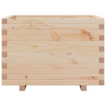 vidaXL Jardinieră de grădină, 70x70x49,5 cm, lemn masiv de pin vidaXL Jardinieră de grădină, 70x70x49,5 cm, lemn masiv de pin