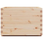 vidaXL Jardinieră de grădină, 70x70x49,5 cm, lemn masiv de pin vidaXL Jardinieră de grădină, 70x70x49,5 cm, lemn masiv de pin