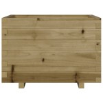 vidaXL Jardinieră de grădină, 70x70x49,5 cm, lemn de pin impregnat vidaXL Jardinieră de grădină, 70x70x49,5 cm, lemn de pin impregnat