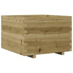 vidaXL Jardinieră de grădină, 70x70x49,5 cm, lemn de pin impregnat vidaXL Jardinieră de grădină, 70x70x49,5 cm, lemn de pin impregnat