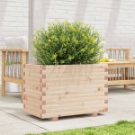 vidaXL Jardinieră de grădină, 70x40x49,5 cm, lemn masiv de pin vidaXL Jardinieră de grădină, 70x40x49,5 cm, lemn masiv de pin