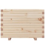 vidaXL Jardinieră de grădină, 70x40x49,5 cm, lemn masiv de pin vidaXL Jardinieră de grădină, 70x40x49,5 cm, lemn masiv de pin