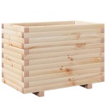 vidaXL Jardinieră de grădină, 70x40x49,5 cm, lemn masiv de pin vidaXL Jardinieră de grădină, 70x40x49,5 cm, lemn masiv de pin