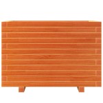 vidaXL Jardinieră grădină, maro ceruit, 70x40x49,5 cm, lemn masiv pin vidaXL Jardinieră grădină, maro ceruit, 70x40x49,5 cm, lemn masiv pin