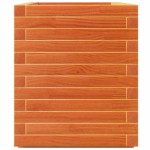 vidaXL Jardinieră grădină, maro ceruit, 70x40x49,5 cm, lemn masiv pin vidaXL Jardinieră grădină, maro ceruit, 70x40x49,5 cm, lemn masiv pin