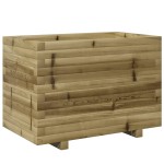 vidaXL Jardinieră de grădină, 70x40x49,5 cm, lemn de pin impregnat vidaXL Jardinieră de grădină, 70x40x49,5 cm, lemn de pin impregnat