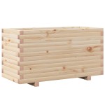 vidaXL Jardinieră de grădină, 90x40x49,5 cm, lemn masiv de pin vidaXL Jardinieră de grădină, 90x40x49,5 cm, lemn masiv de pin