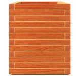 vidaXL Jardinieră grădină, maro ceruit, 90x40x49,5 cm, lemn masiv pin vidaXL Jardinieră grădină, maro ceruit, 90x40x49,5 cm, lemn masiv pin