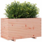 vidaXL Jardinieră de grădină, 90x40x49,5 cm, lemn masiv Douglas vidaXL Jardinieră de grădină, 90x40x49,5 cm, lemn masiv Douglas