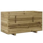 vidaXL Jardinieră de grădină, 90x40x49,5 cm, lemn de pin impregnat vidaXL Jardinieră de grădină, 90x40x49,5 cm, lemn de pin impregnat