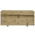 vidaXL Jardinieră de grădină, 110x40x49,5 cm, lemn de pin impregnat